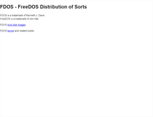 Tablet Screenshot of fdos.org